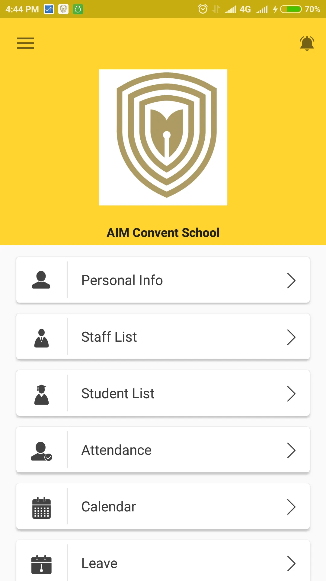 Aim Convent School | Indus Appstore | Screenshot