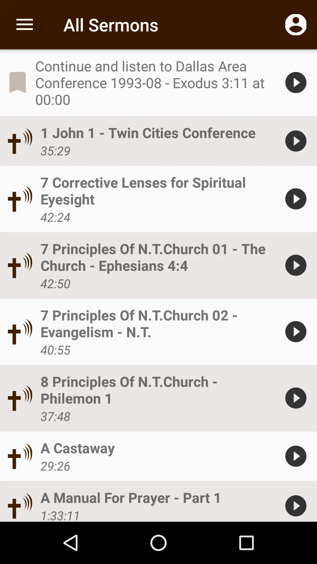 William MacDonald Sermons | Indus Appstore | Screenshot