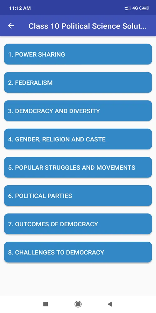 10 Political Science Solutions | Indus Appstore | Screenshot