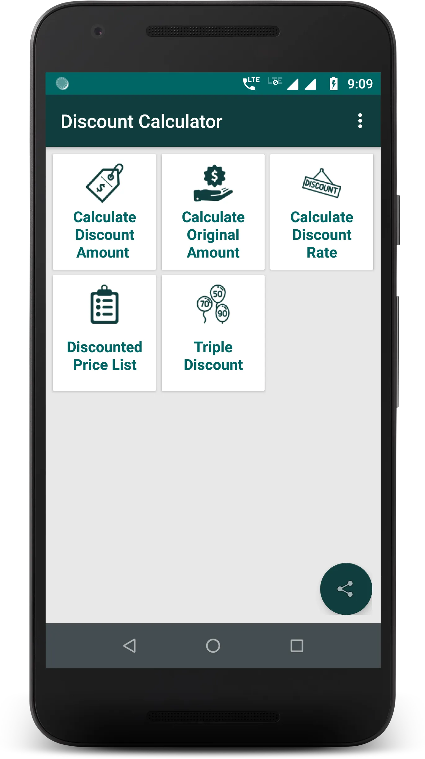 Discount Calculator | Indus Appstore | Screenshot