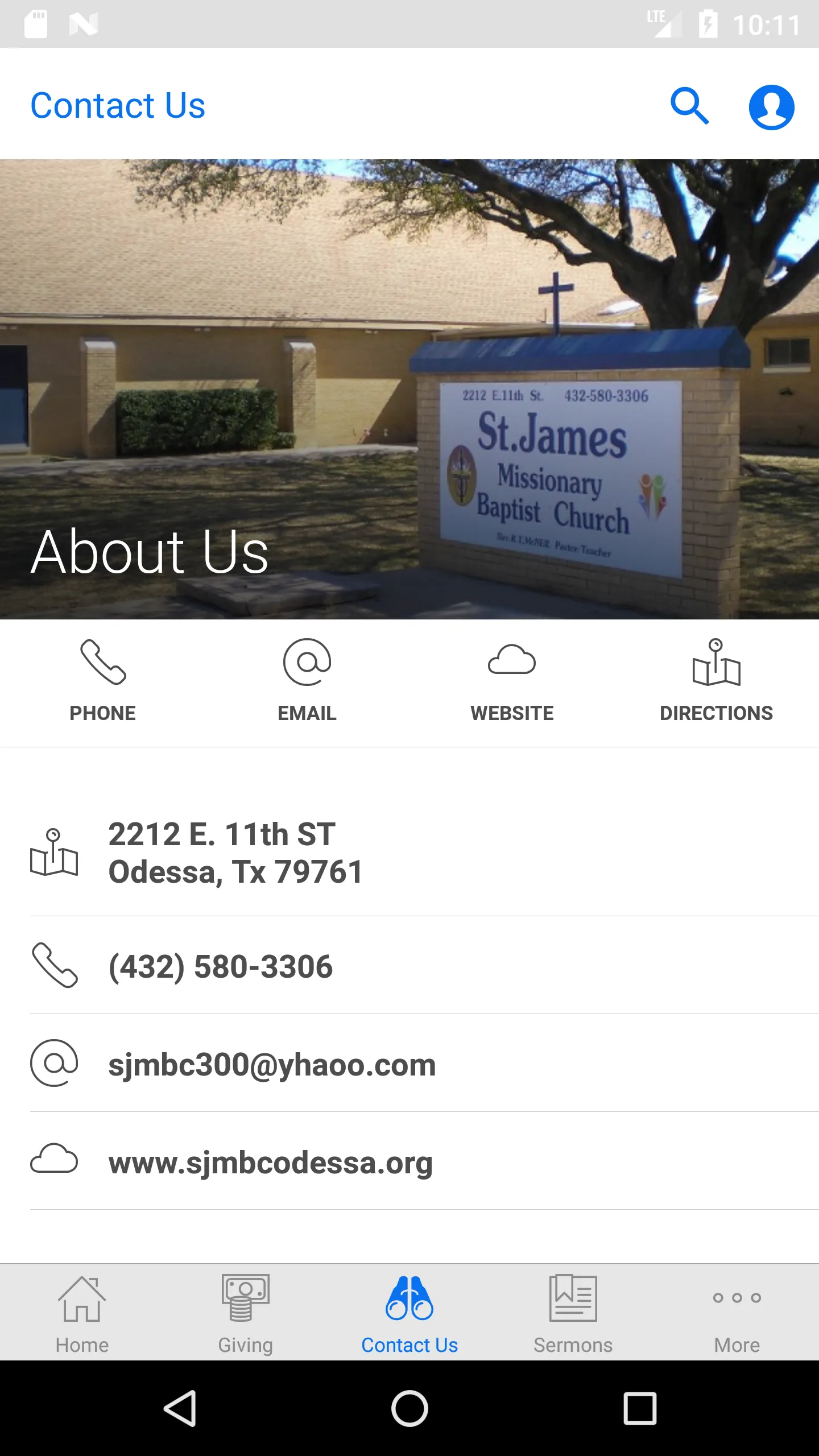 St. James MBC Odessa Texas | Indus Appstore | Screenshot