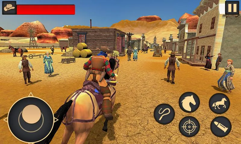 West Town Sheriff Horse Game | Indus Appstore | Screenshot