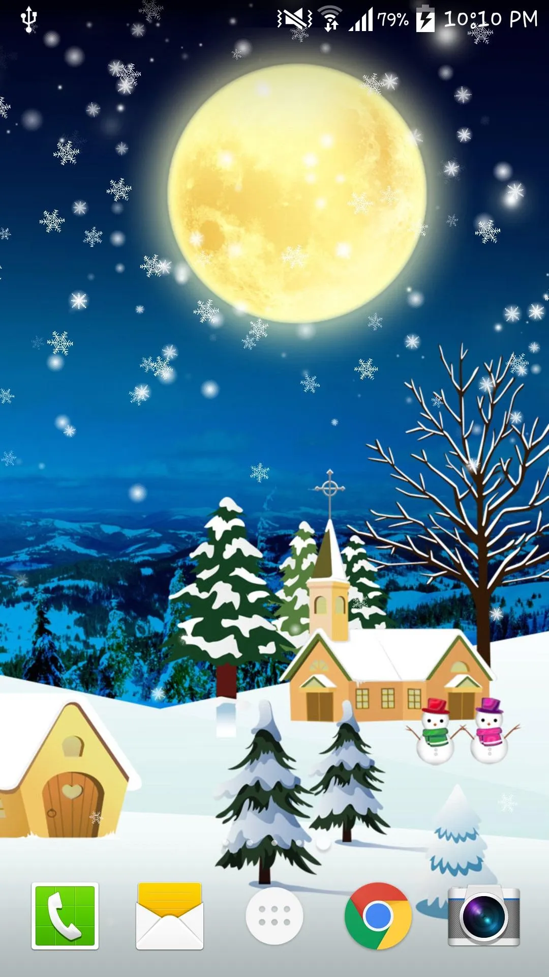 Christmas Live Wallpaper Pro | Indus Appstore | Screenshot