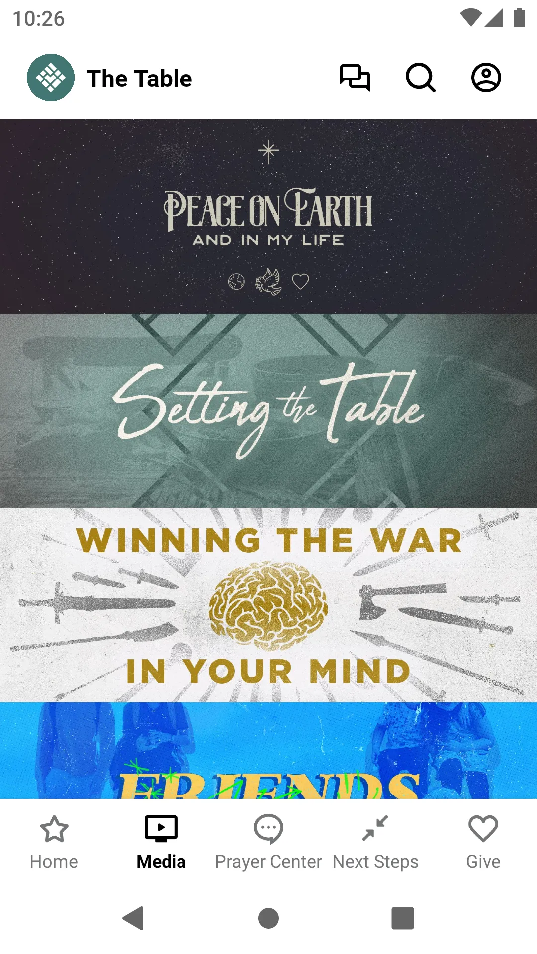 The Table Church (PA/WV) | Indus Appstore | Screenshot