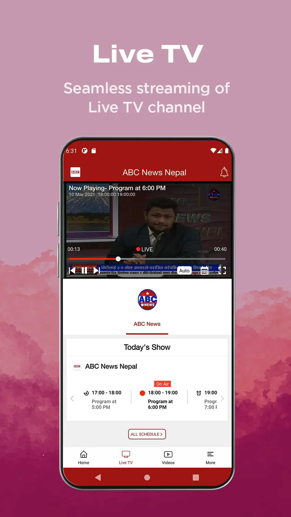 ABC News Nepal | Indus Appstore | Screenshot