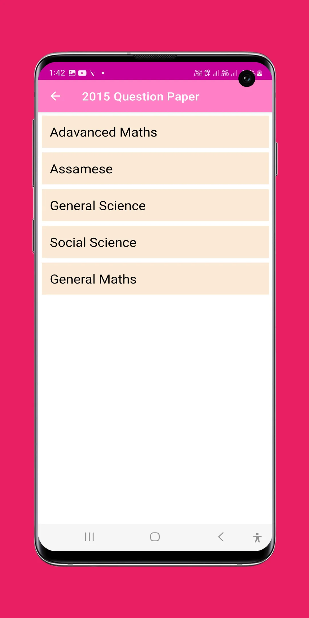 Hslc question paper seba | Indus Appstore | Screenshot