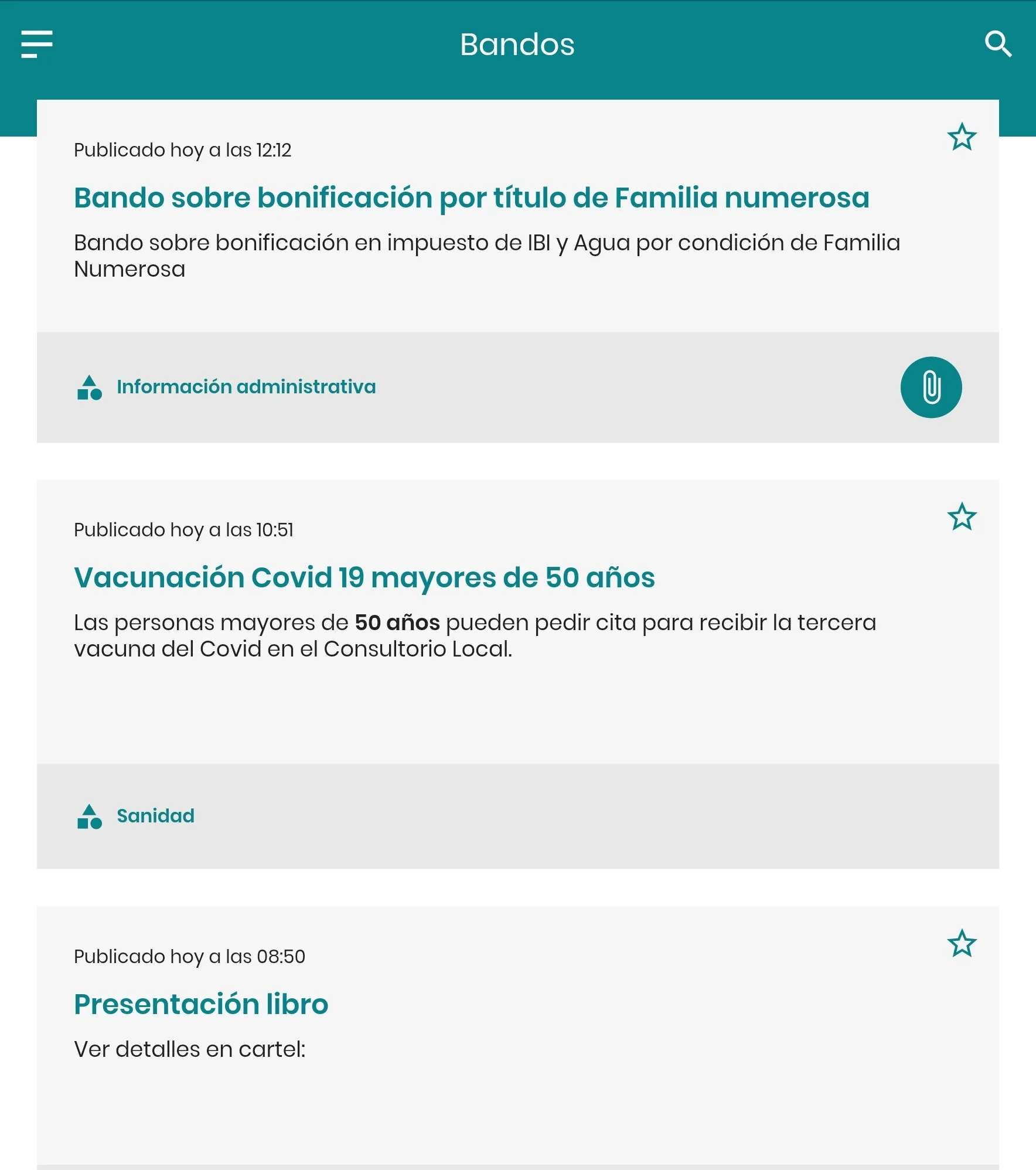 Aldea del Rey Informa | Indus Appstore | Screenshot