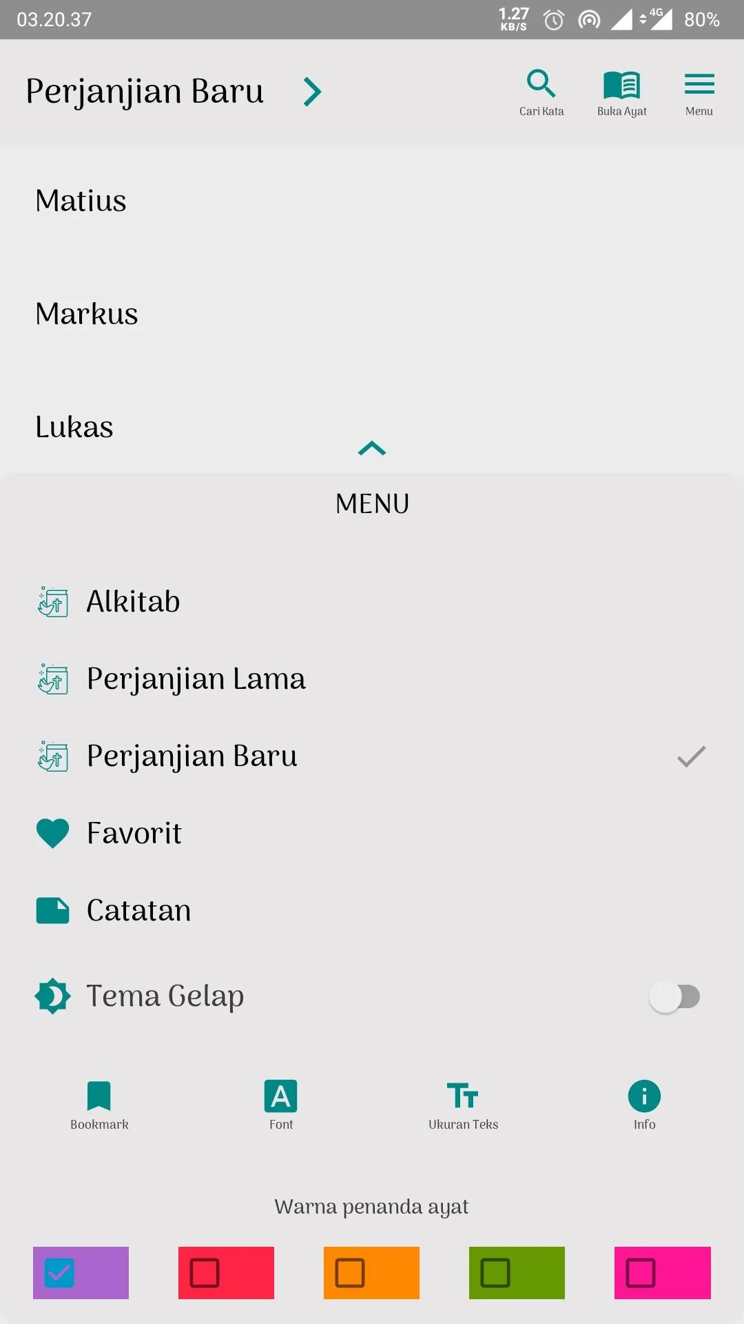 Alkitab : Terjemahan Baru | Indus Appstore | Screenshot