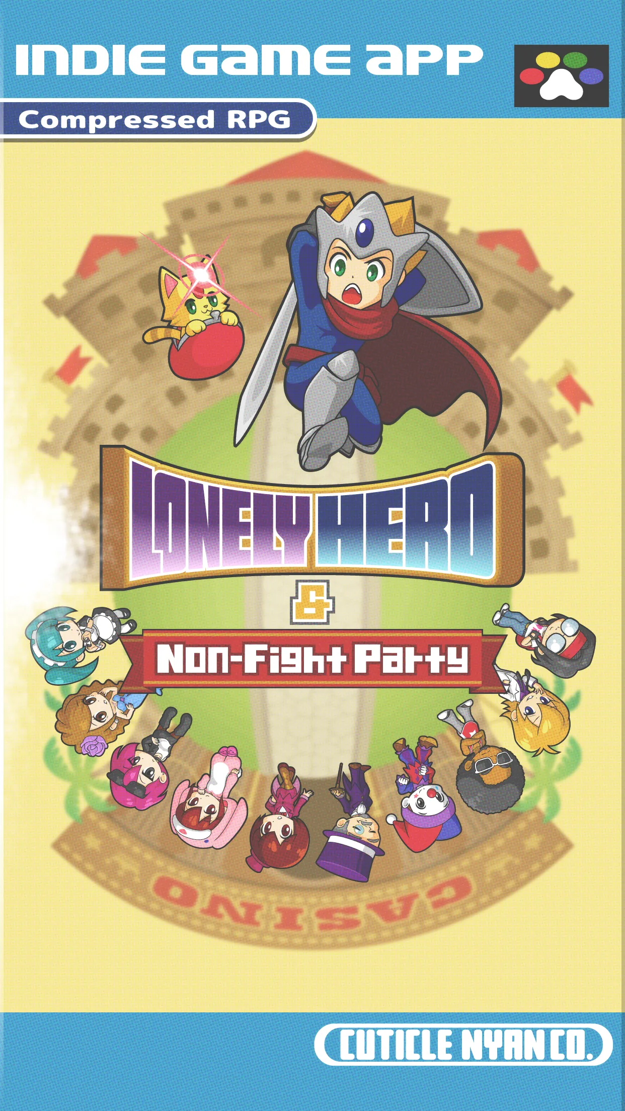 LONELY HERO & Non-Fight Party | Indus Appstore | Screenshot