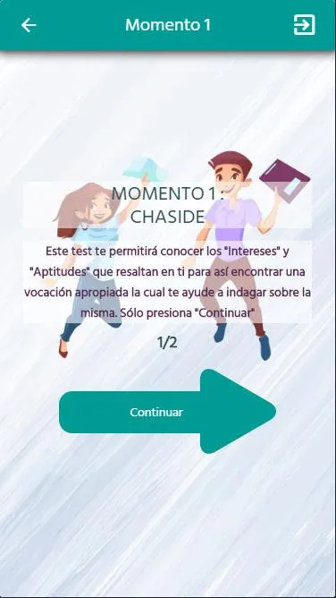 Descubre tu Vocación | Indus Appstore | Screenshot