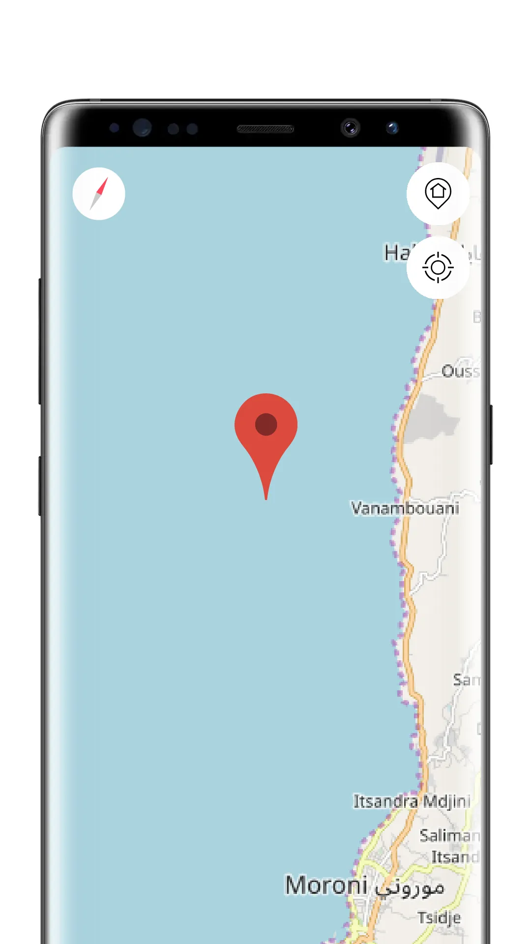 Moroni, Comoros offline map | Indus Appstore | Screenshot