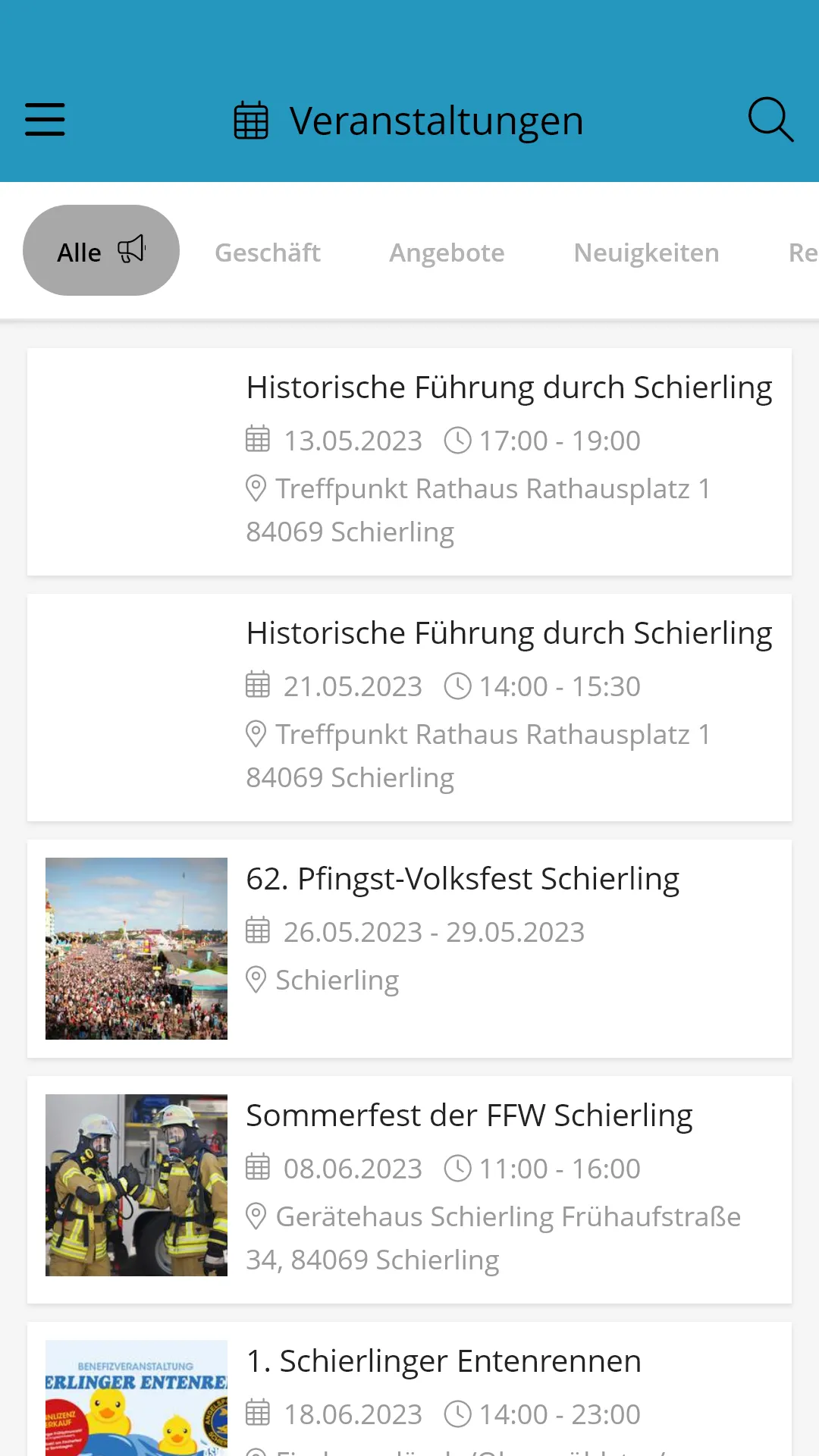 Schierlinger App | Indus Appstore | Screenshot