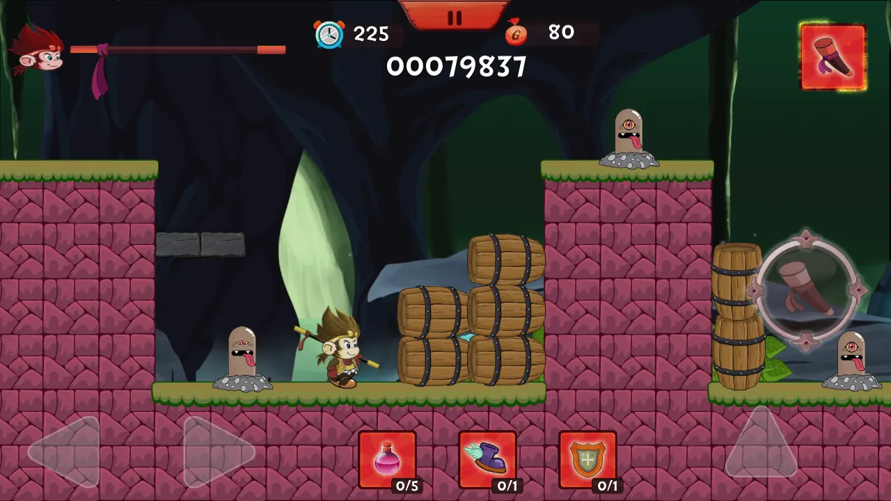 Willie the monkey king island | Indus Appstore | Screenshot