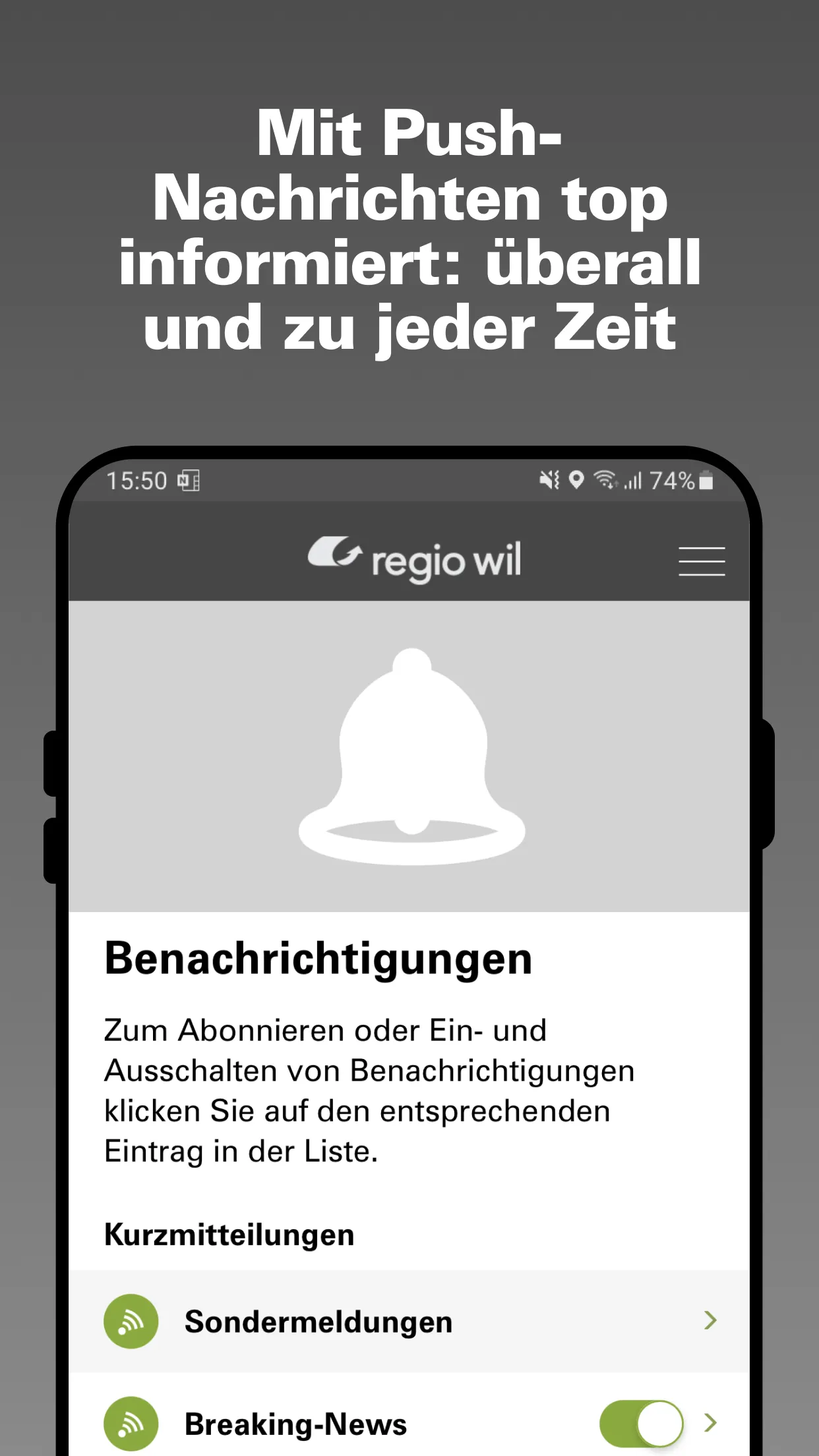 regio wil | Indus Appstore | Screenshot