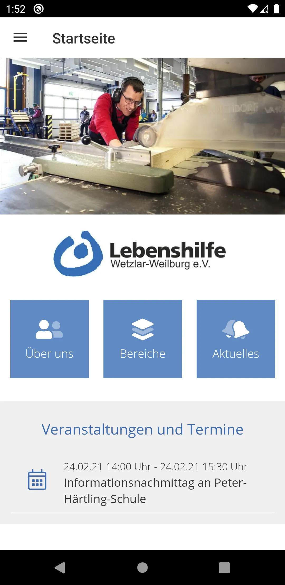 Lebenshilfe Wetzlar-Weilburg e | Indus Appstore | Screenshot