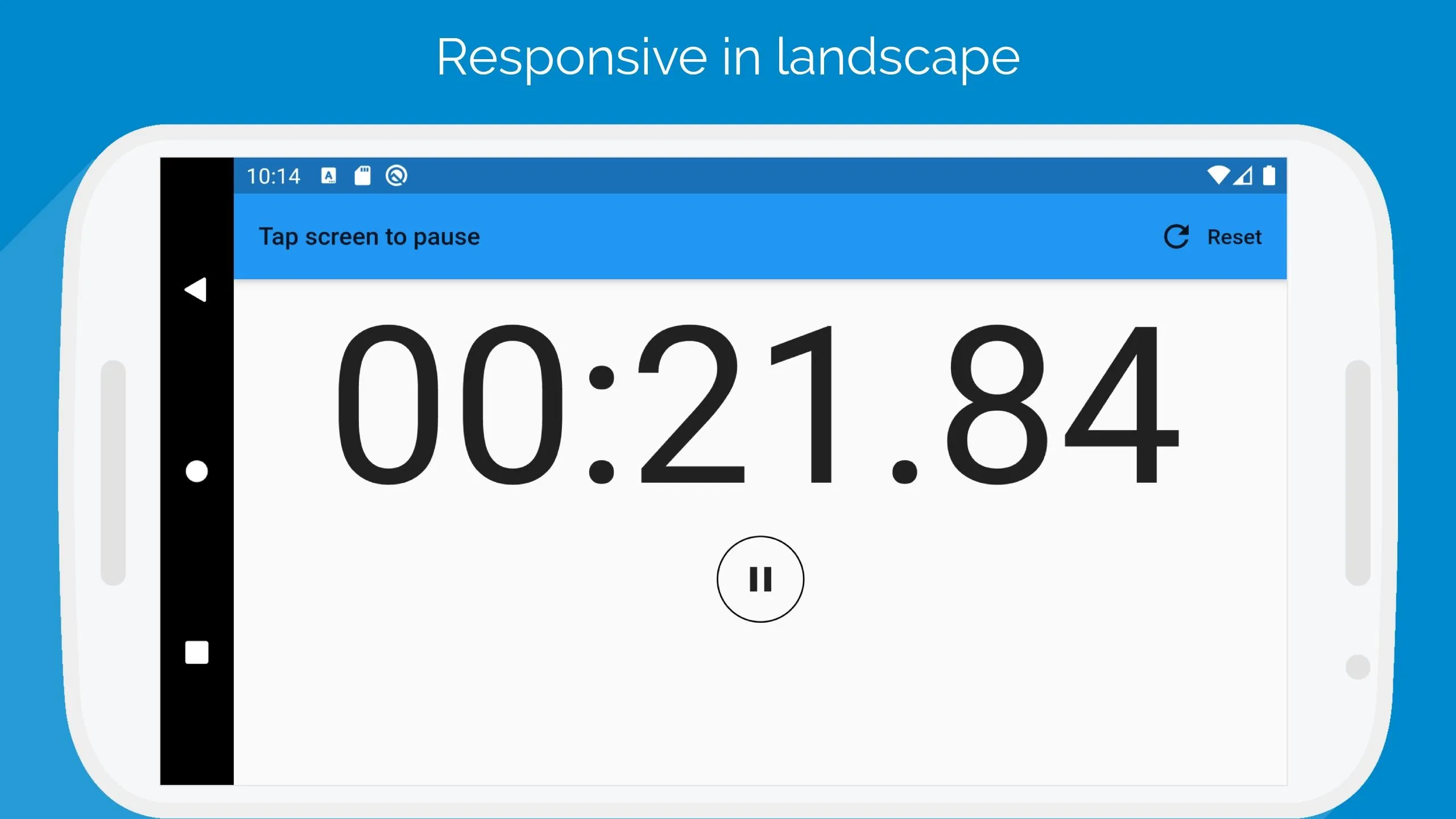 Simple Stopwatch | Indus Appstore | Screenshot