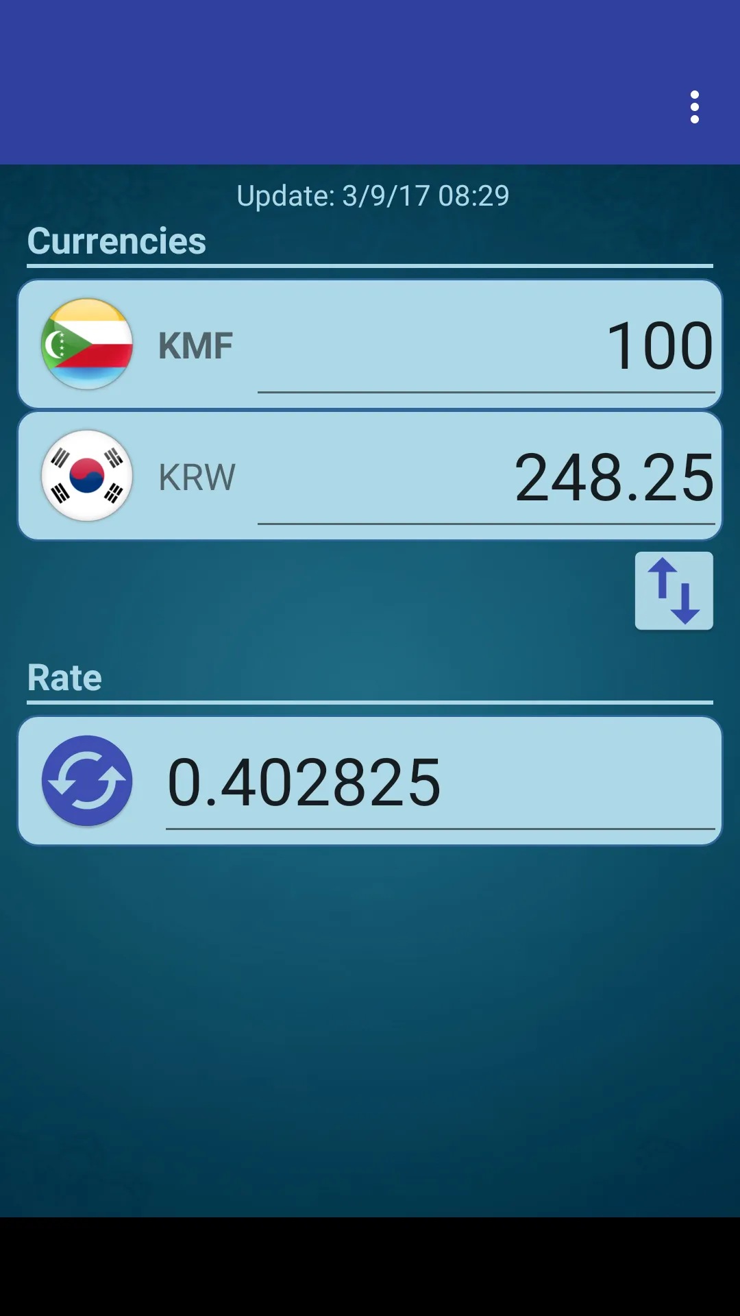 S Korea Won x Comorian Franc | Indus Appstore | Screenshot