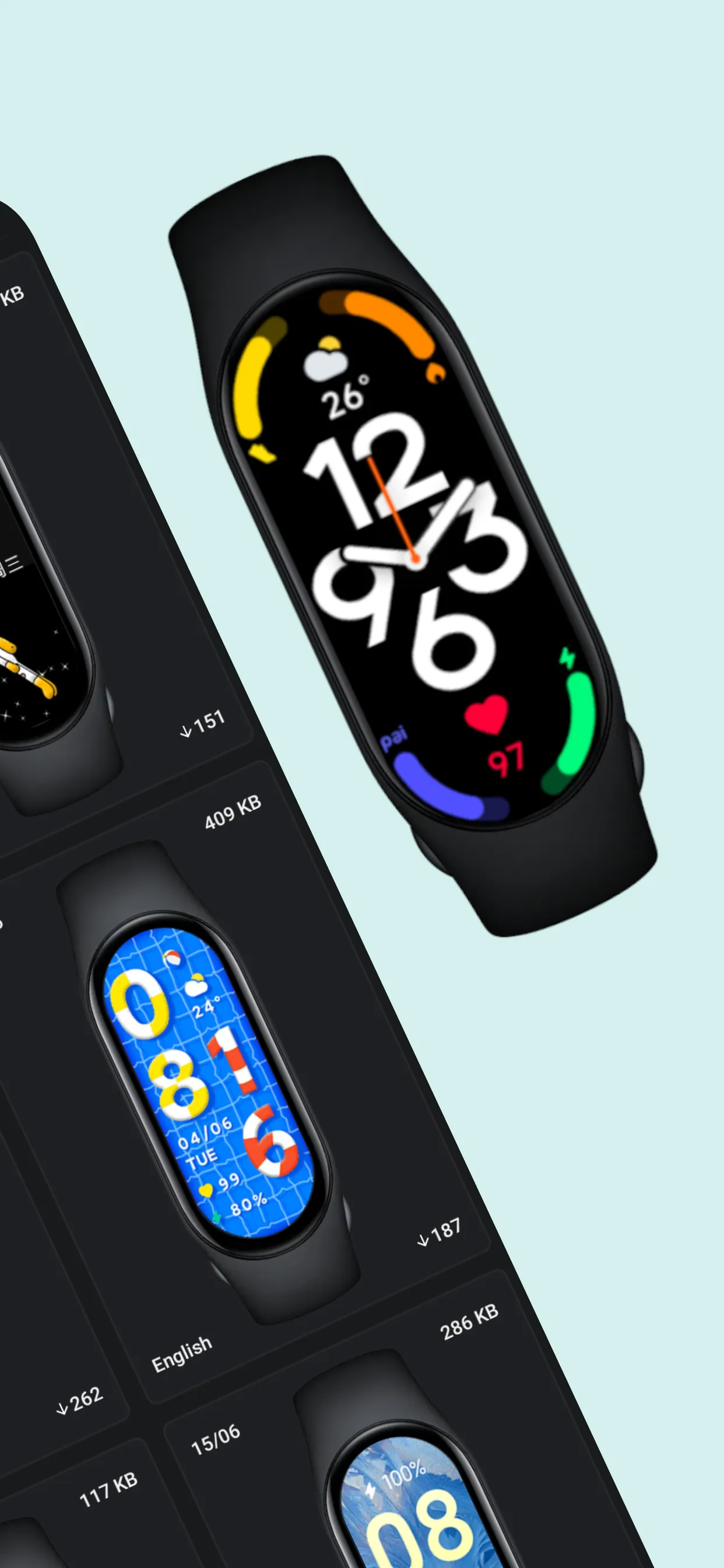 Mi Band 7 Watch Faces | Indus Appstore | Screenshot