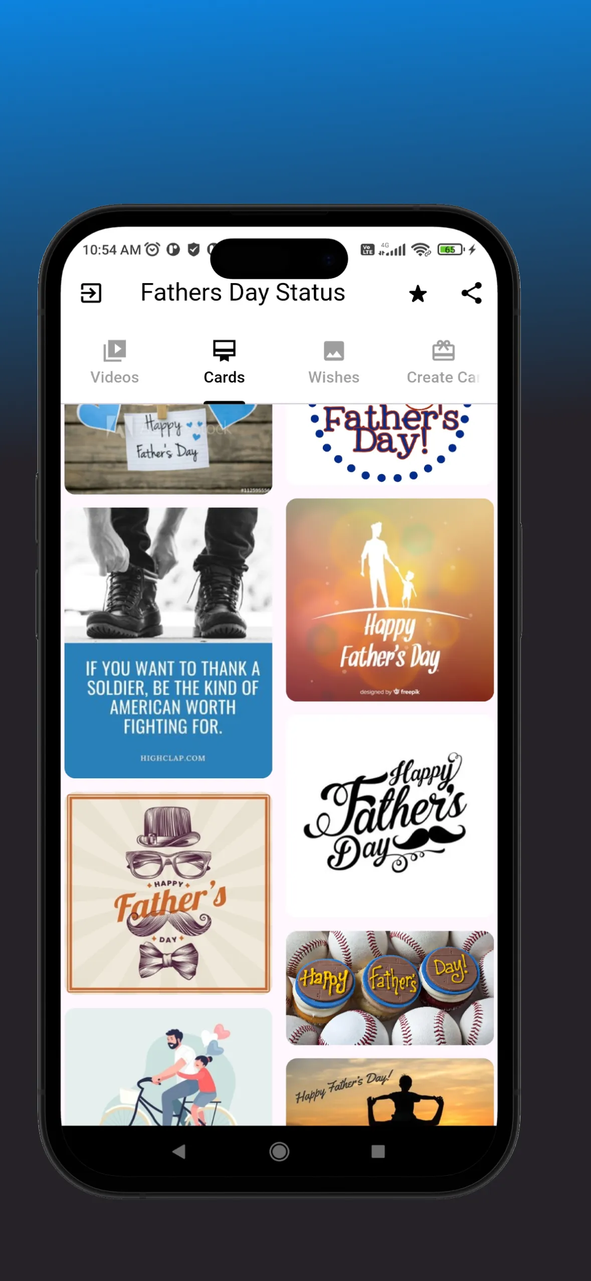 Fathers Day Video status | Indus Appstore | Screenshot