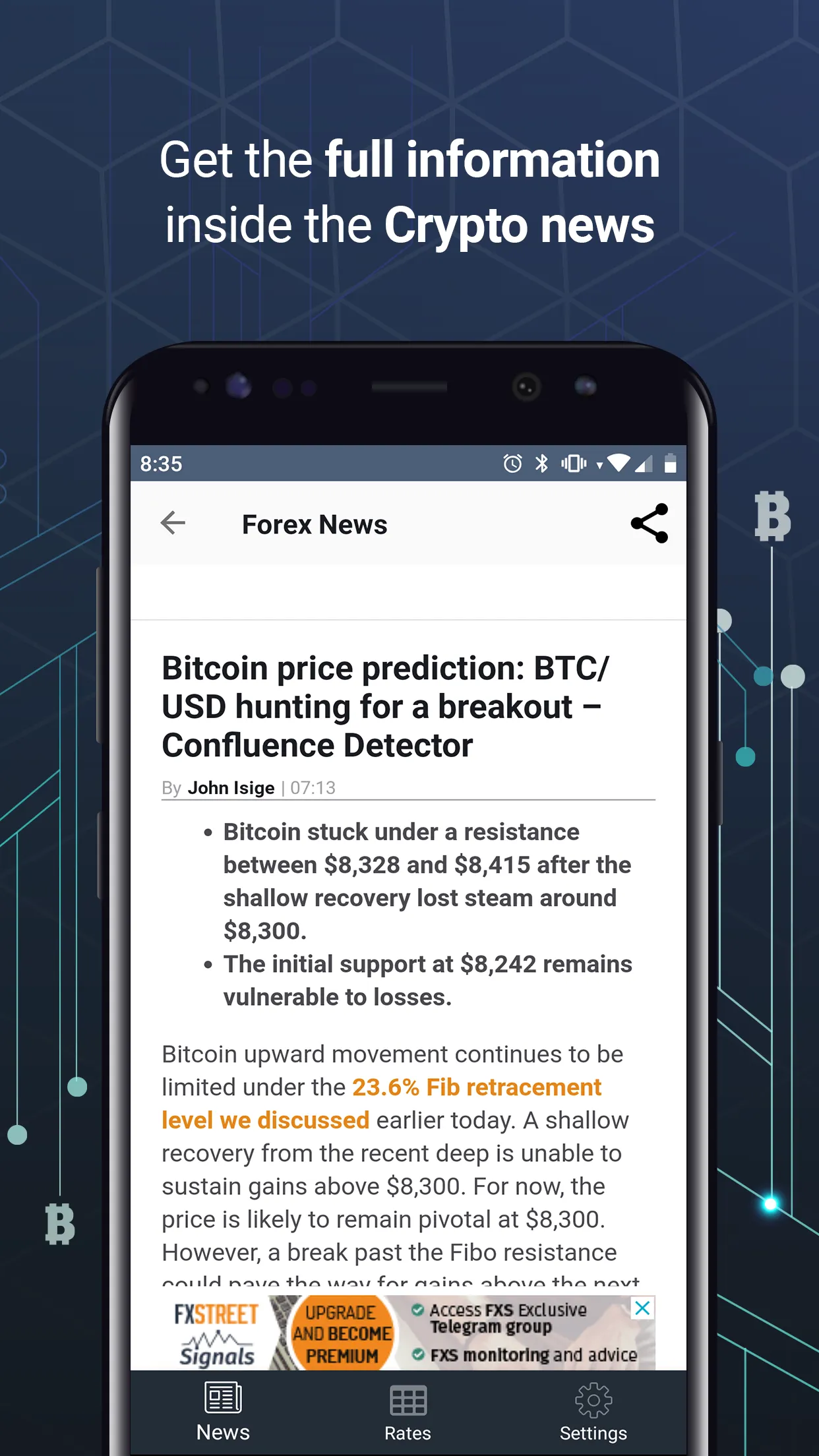 FXStreet - Crypto News, Rates  | Indus Appstore | Screenshot