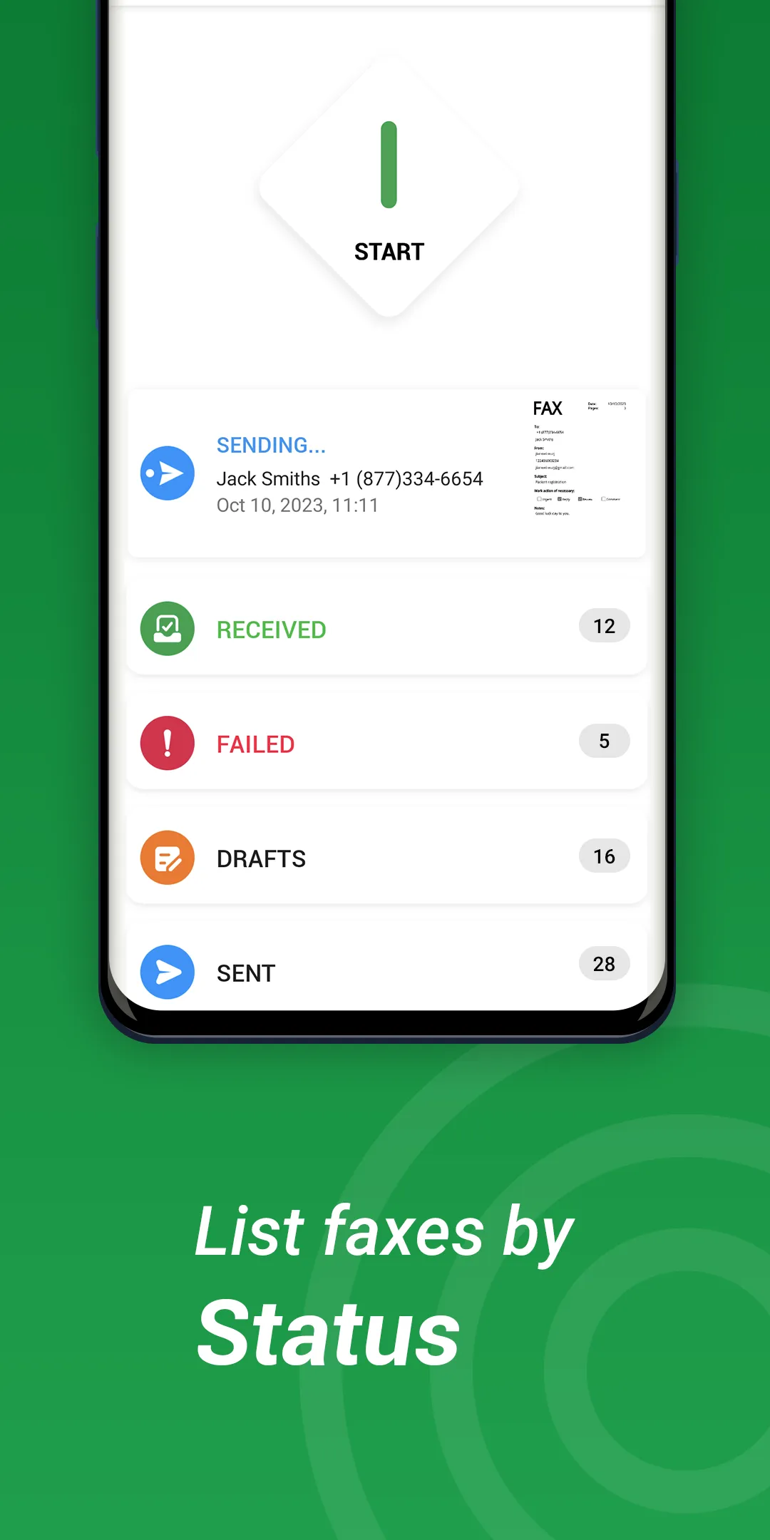 Tiny Fax - Send Fax from Phone | Indus Appstore | Screenshot