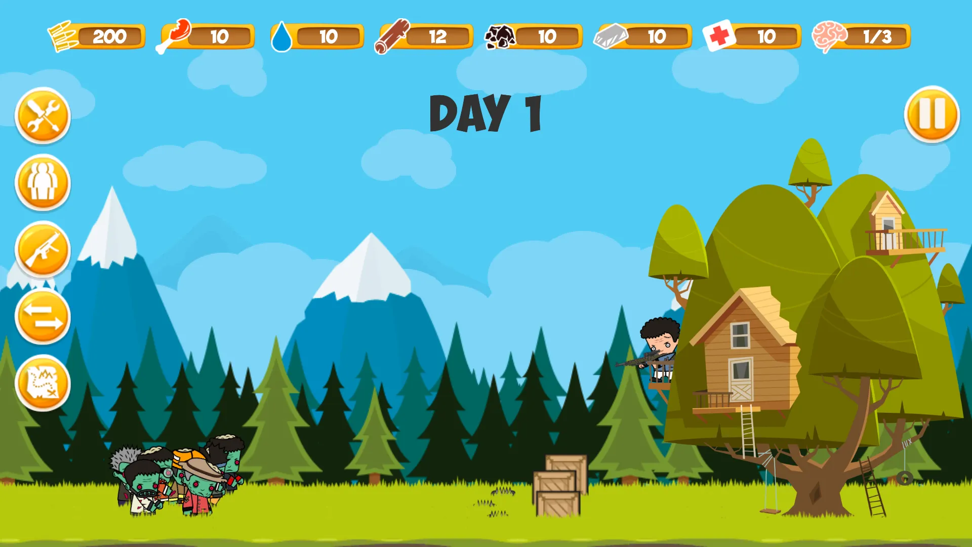 Zombie Forest: Apocalypse | Indus Appstore | Screenshot