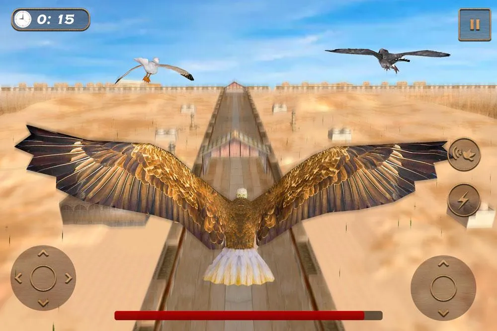 Bird Race Game 3D: Eagle Games | Indus Appstore | Screenshot