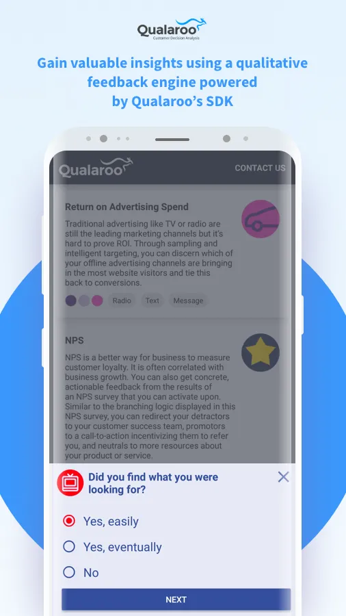 Qualaroo Showcase | Indus Appstore | Screenshot