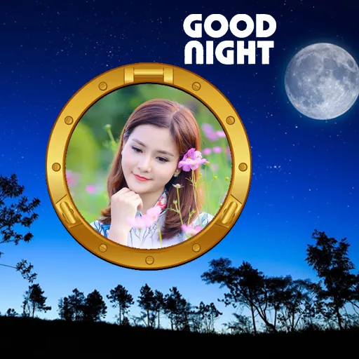 Good Night Photo Frames | Indus Appstore | Screenshot