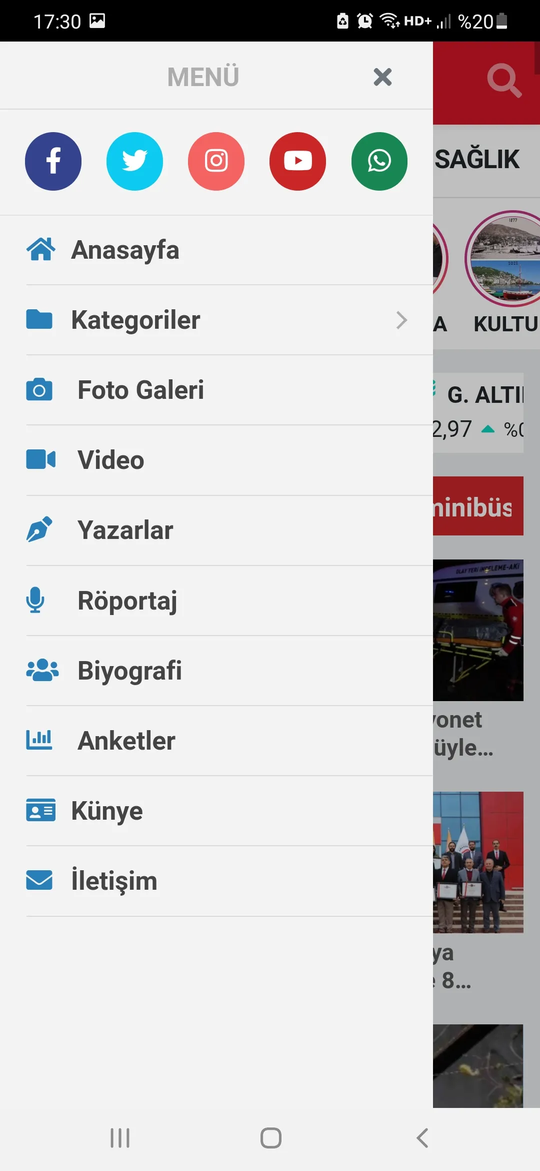 Yazar Gazetesi | Indus Appstore | Screenshot