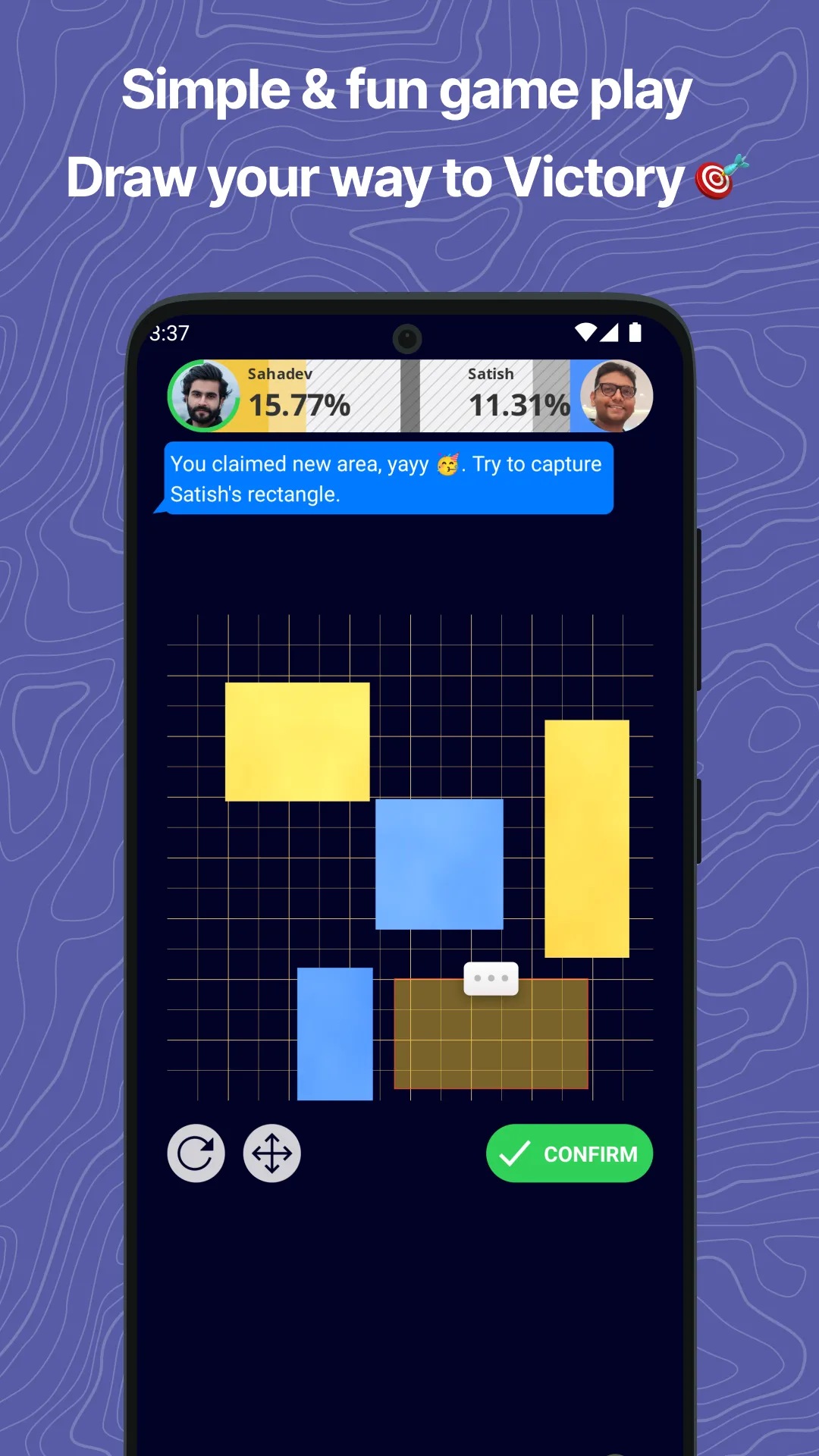 Win the Square – Puzzle Game | Indus Appstore | Screenshot