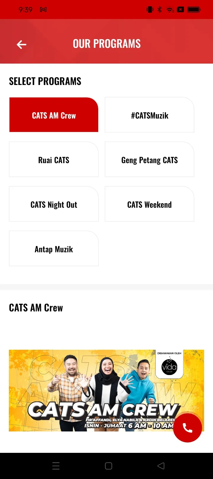 Cats FM | Indus Appstore | Screenshot