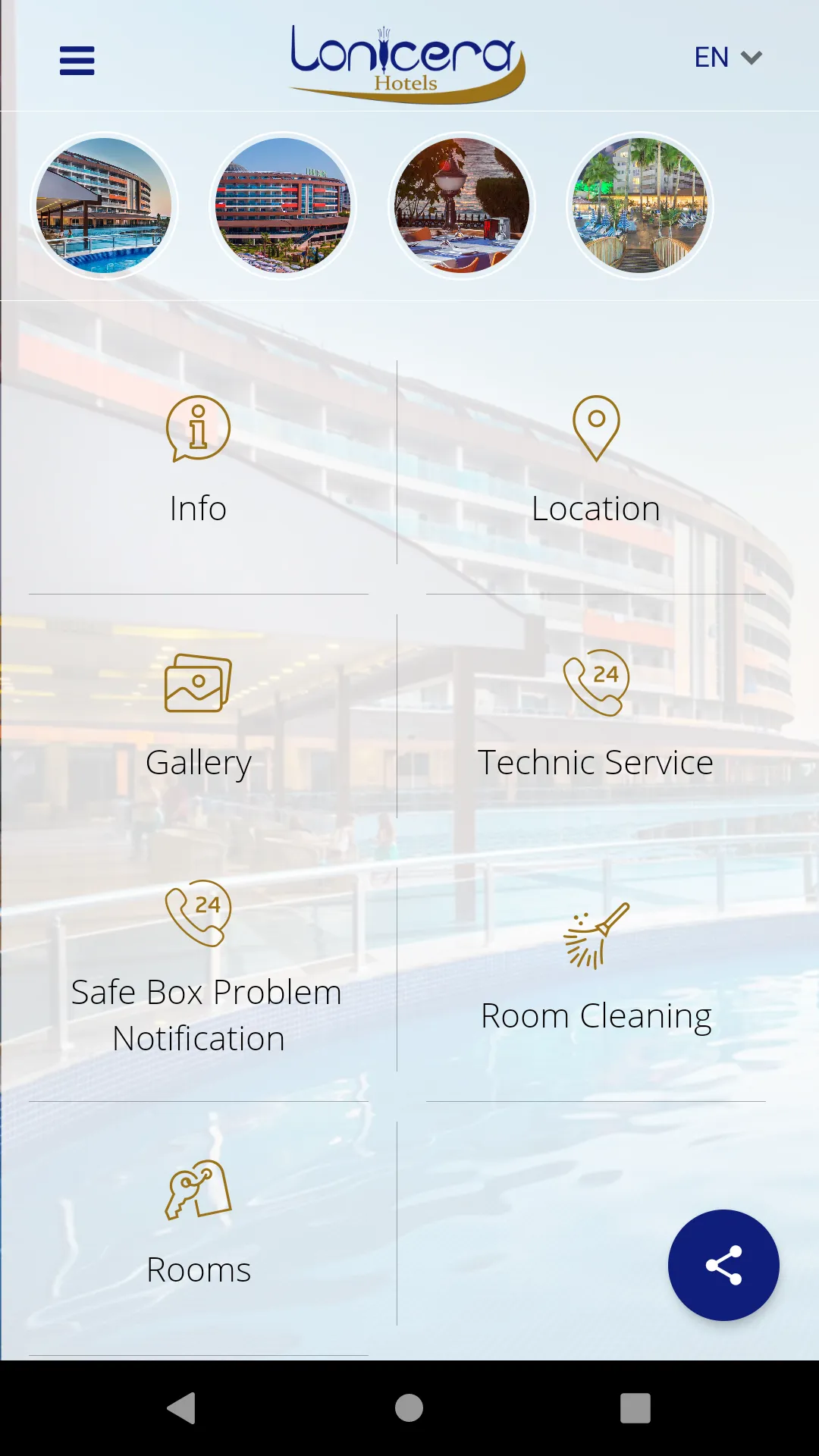 Lonicera Hotels | Indus Appstore | Screenshot