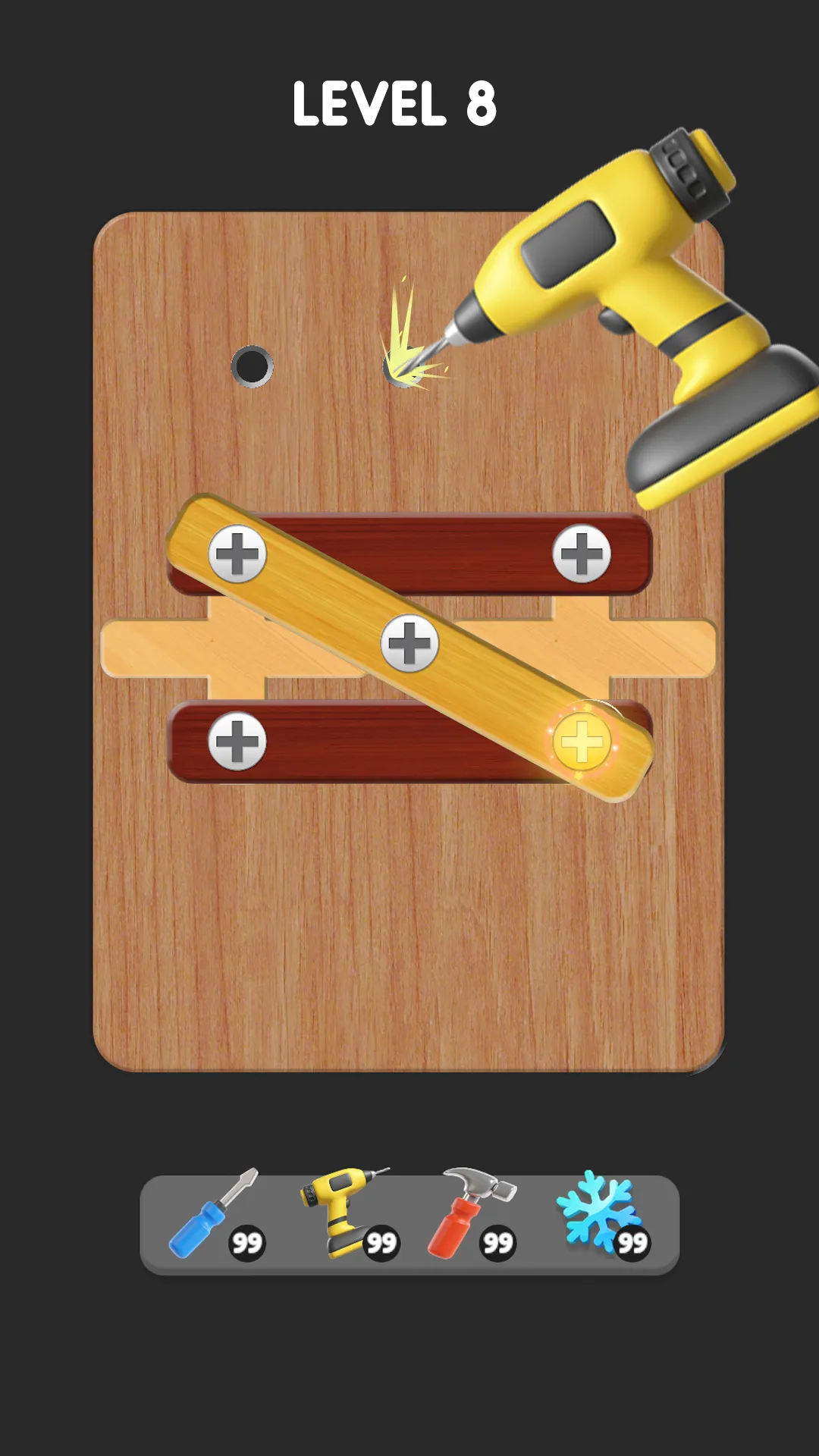 Wood Screw Puzzle, Nuts&Bolts | Indus Appstore | Screenshot