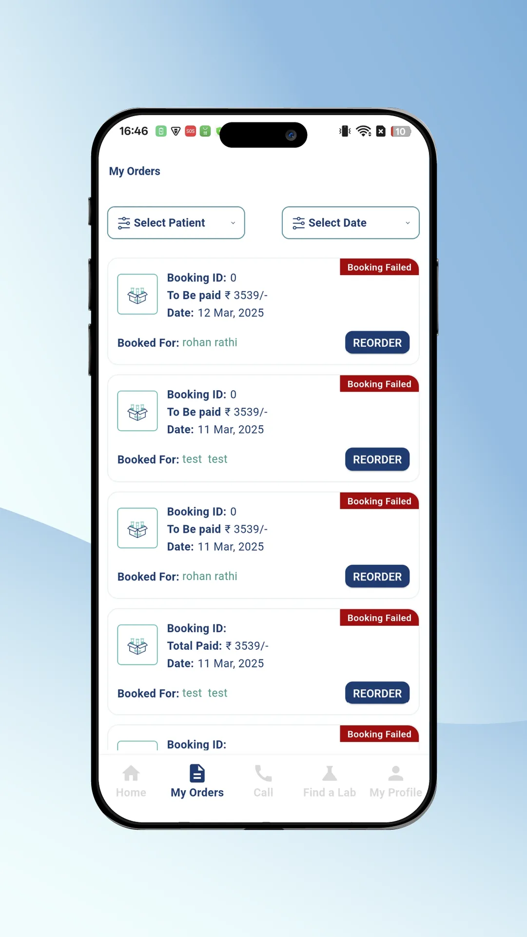 Max Lab - Blood Test | Indus Appstore | Screenshot