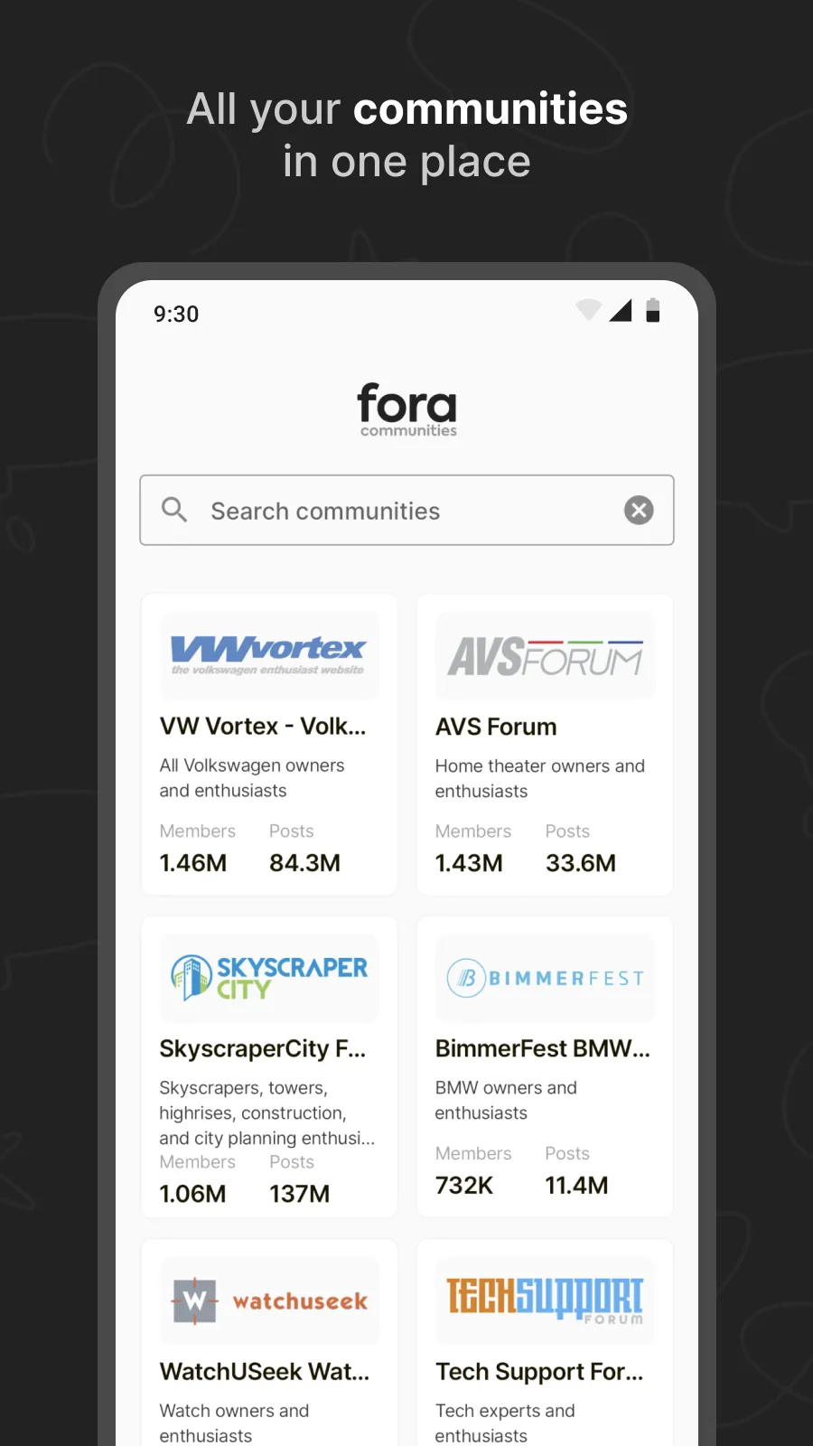 Fora Communities | Indus Appstore | Screenshot