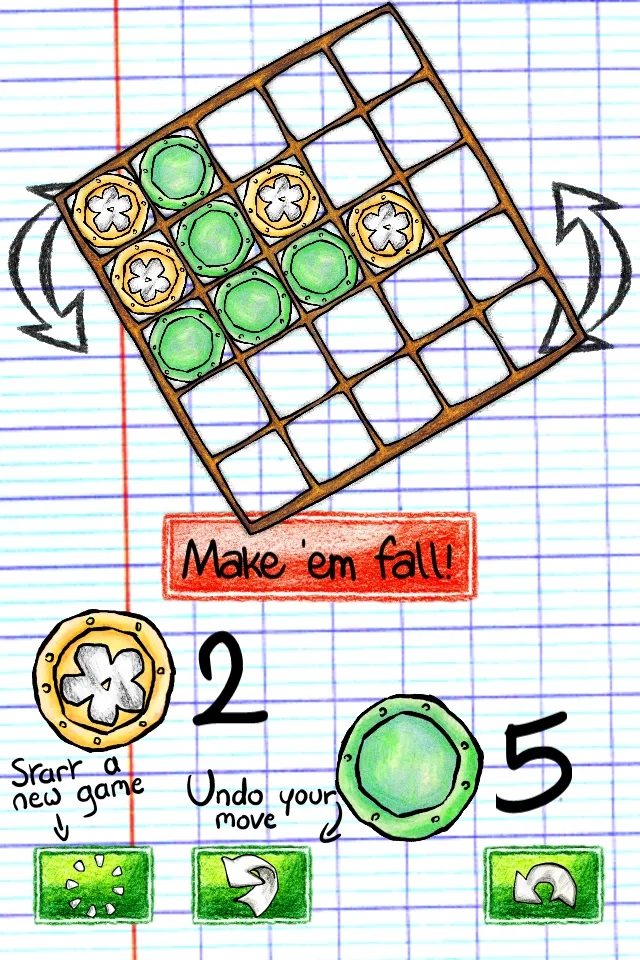 Falling Four | Indus Appstore | Screenshot