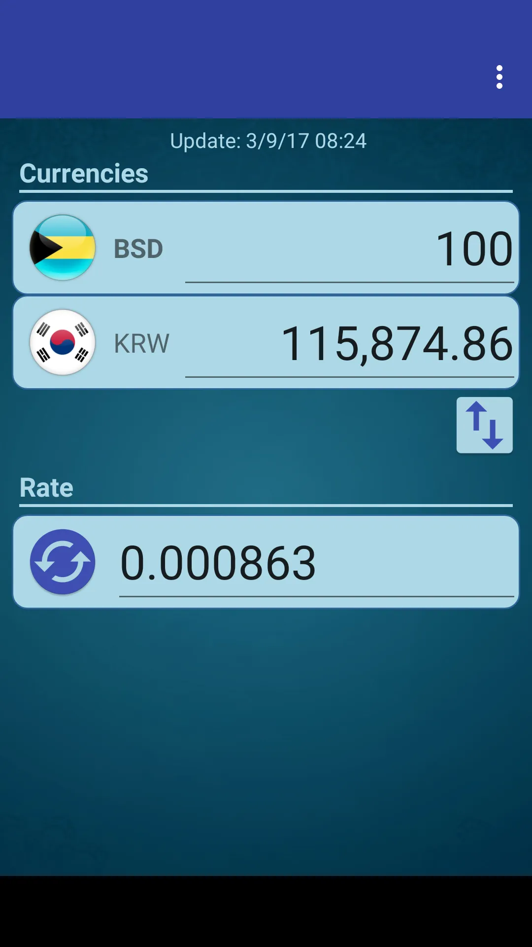 S Korea Won x Bahamian Dollar | Indus Appstore | Screenshot