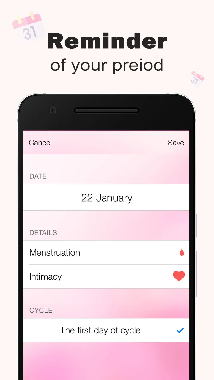 Period Tracker-Cycle & Ovulati | Indus Appstore | Screenshot