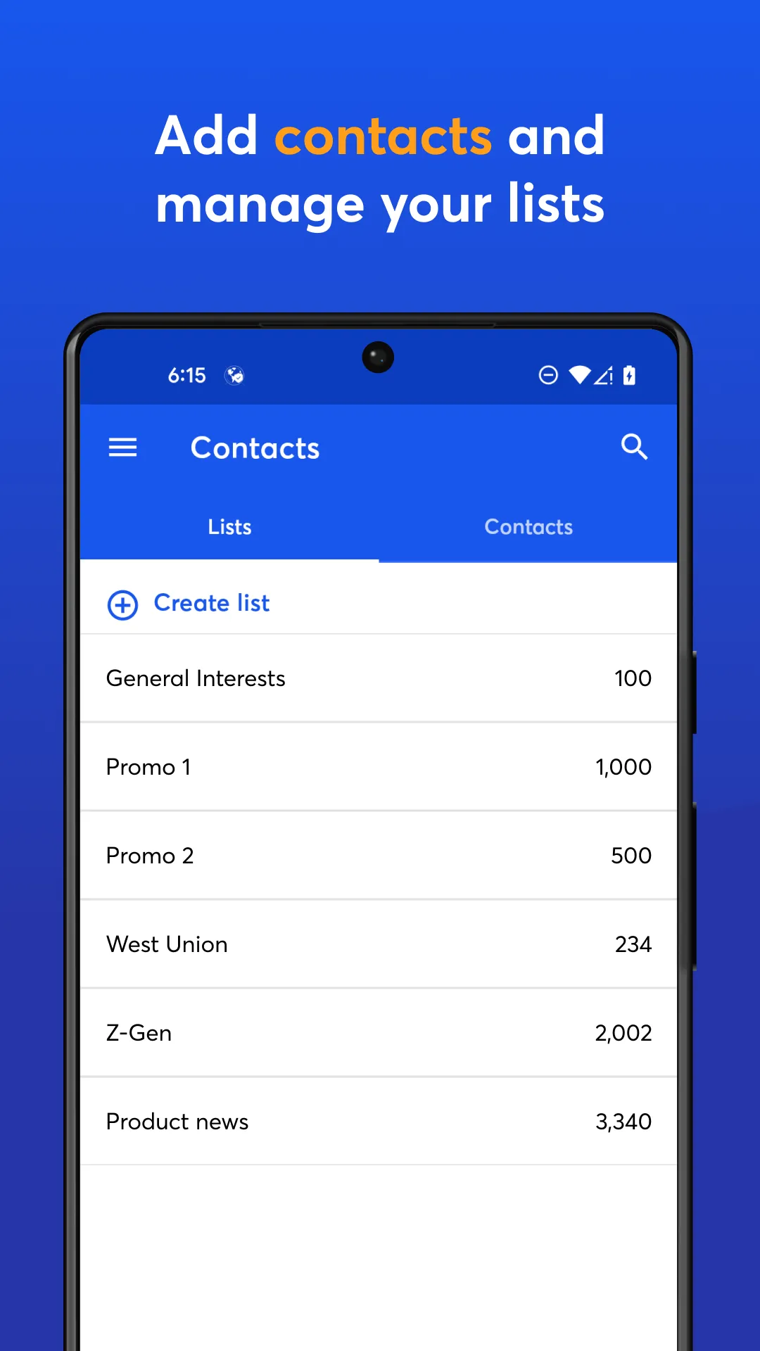 Constant Contact | Indus Appstore | Screenshot