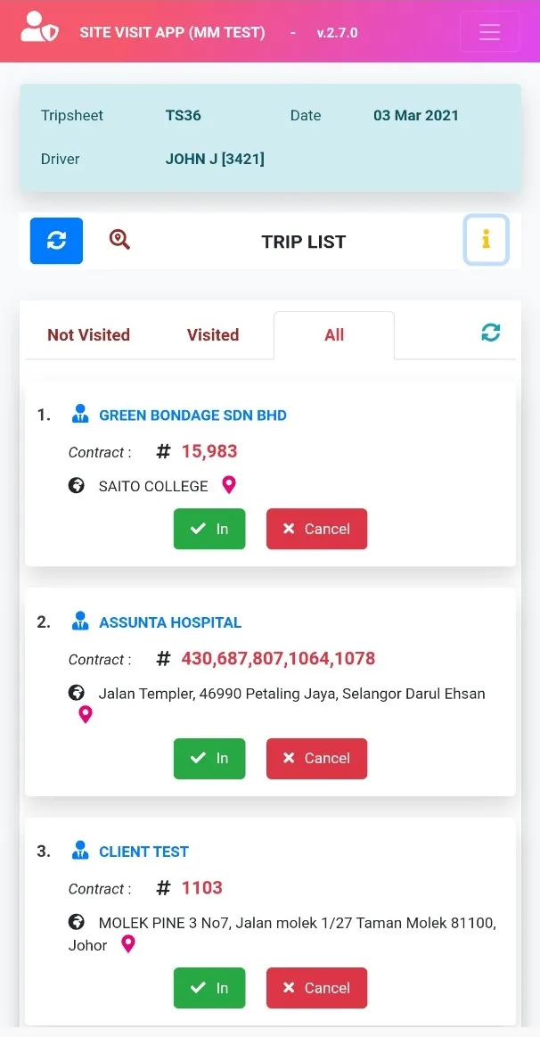 SG Log Tracker | Indus Appstore | Screenshot