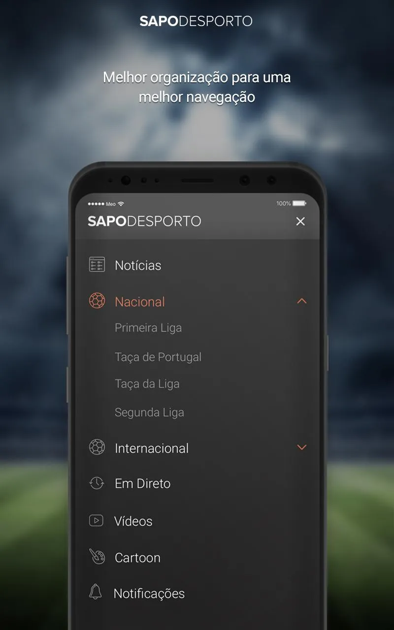 SAPO Desporto | Indus Appstore | Screenshot