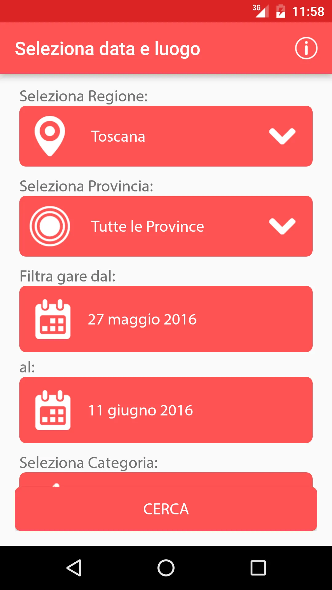 Calendario Podismo | Indus Appstore | Screenshot