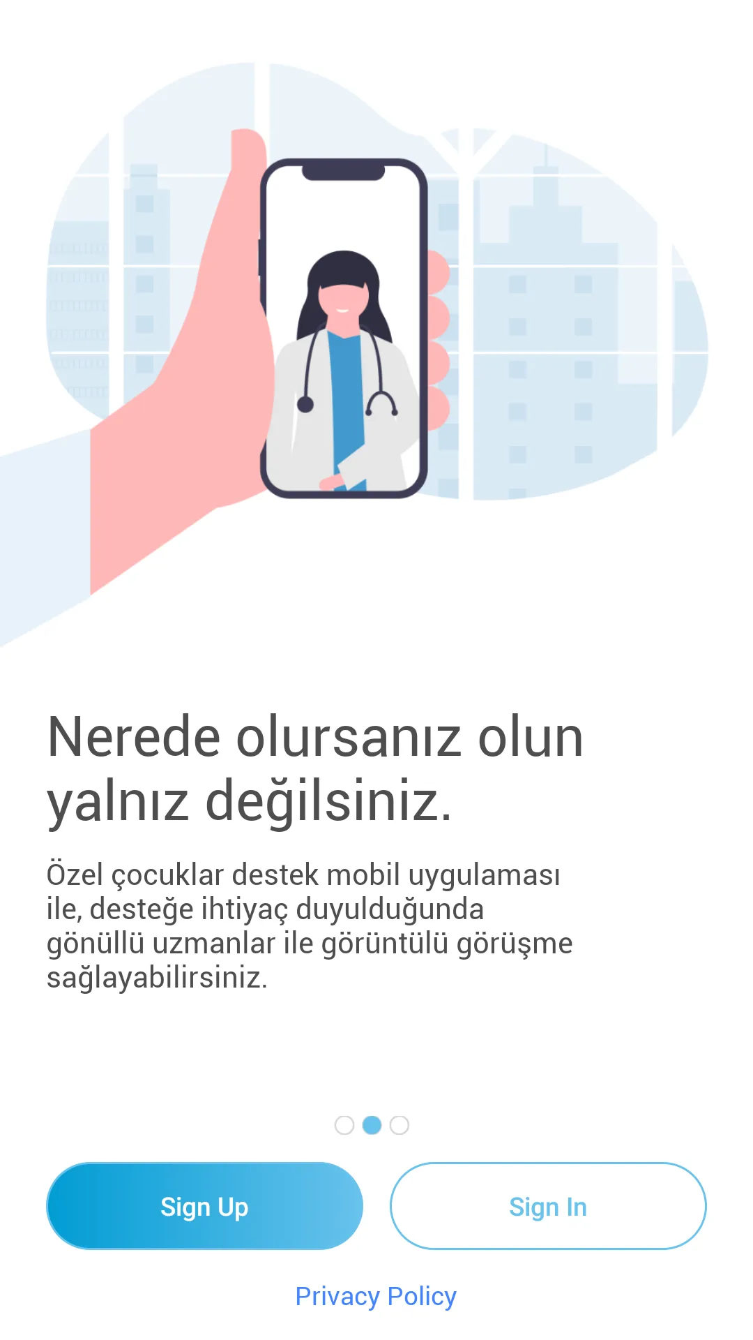 Özel Çocuklar Destek Sistemi | Indus Appstore | Screenshot