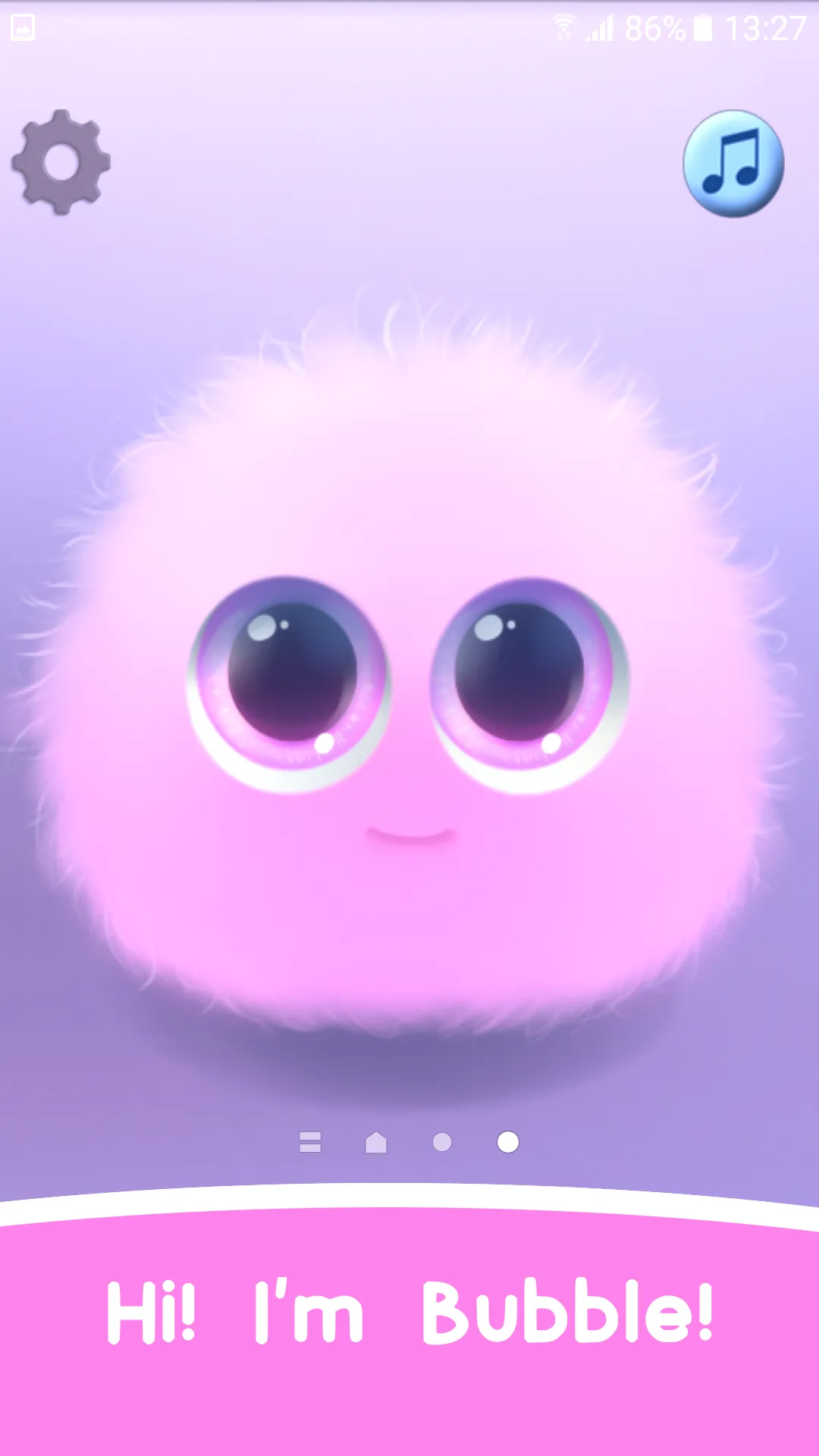 Fluffy Bubble Live Wallpaper | Indus Appstore | Screenshot