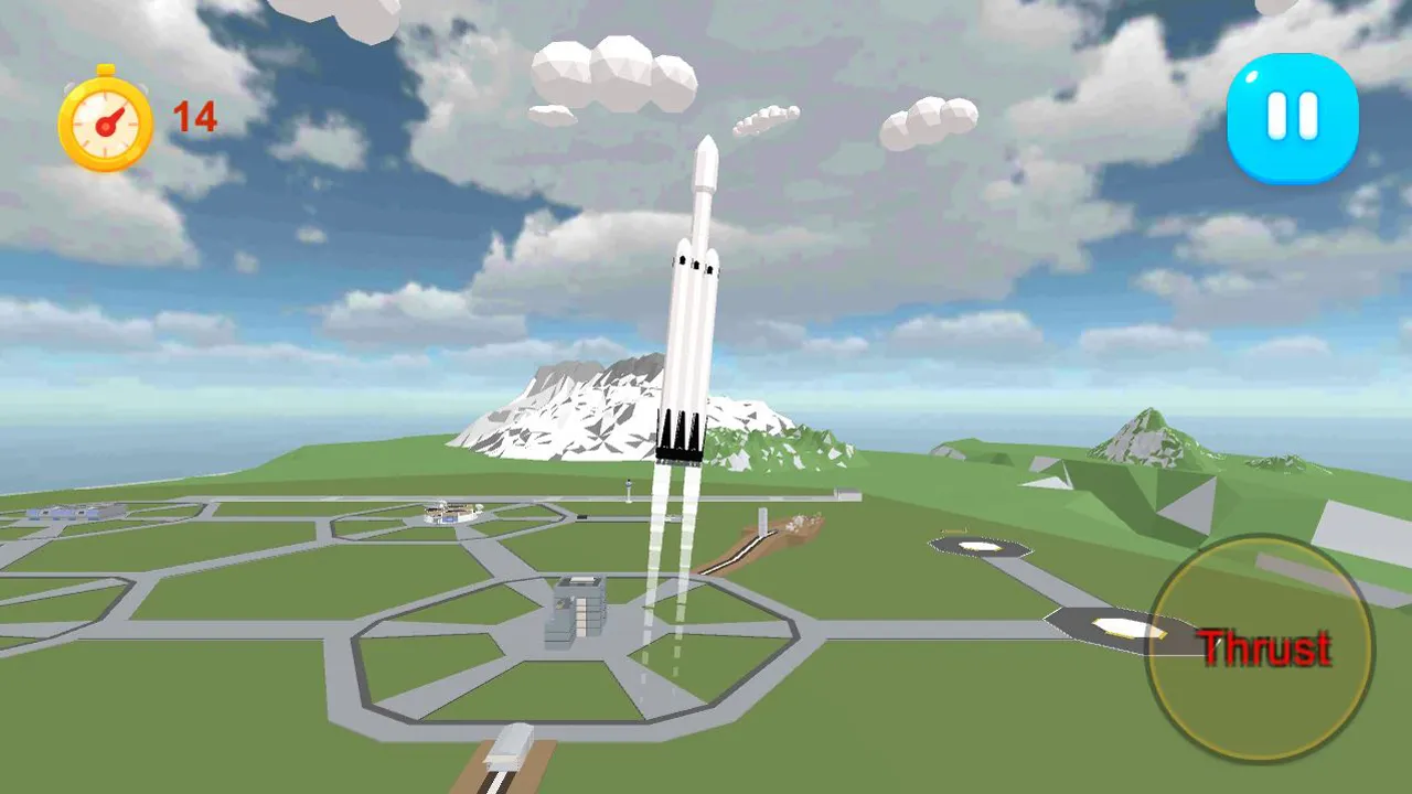 Space Rocket Manual Launcher | Indus Appstore | Screenshot