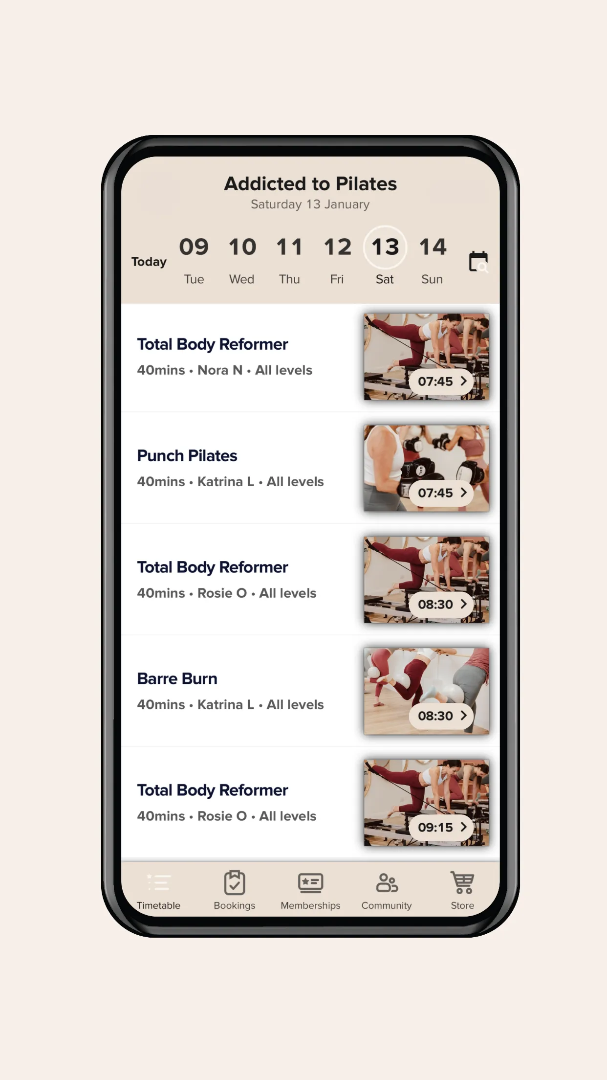 Addicted to Pilates | Indus Appstore | Screenshot