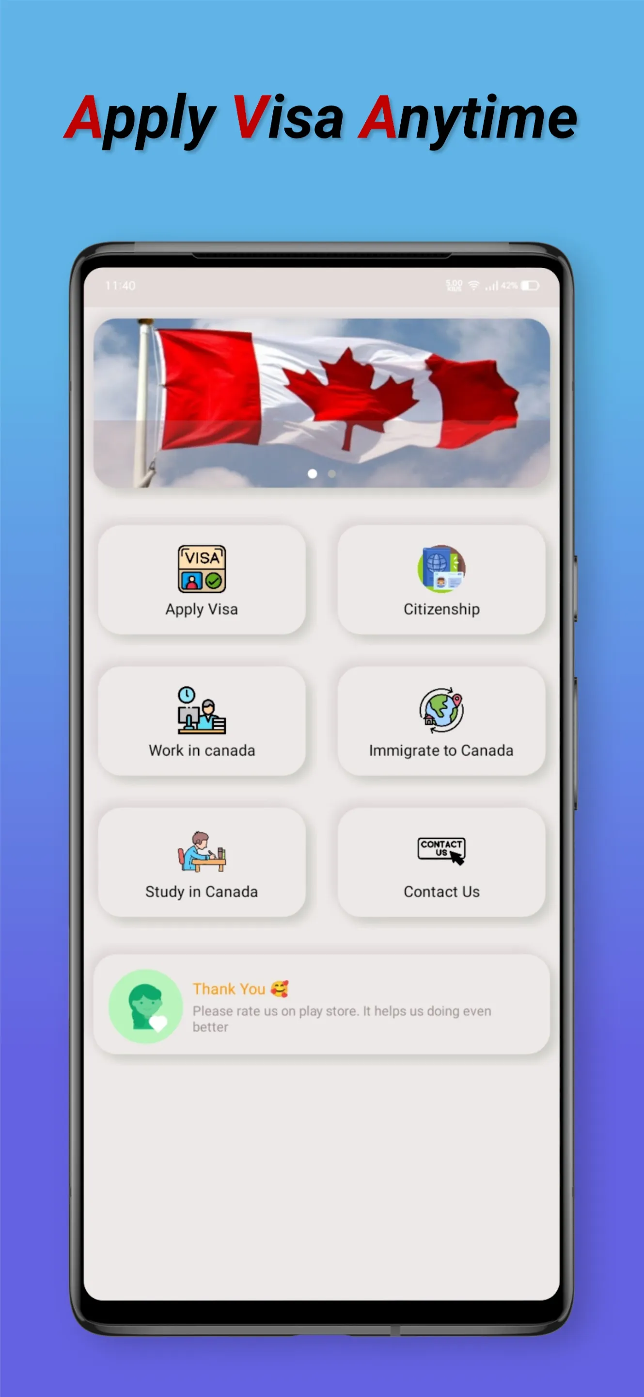 Canada visa apply online | Indus Appstore | Screenshot