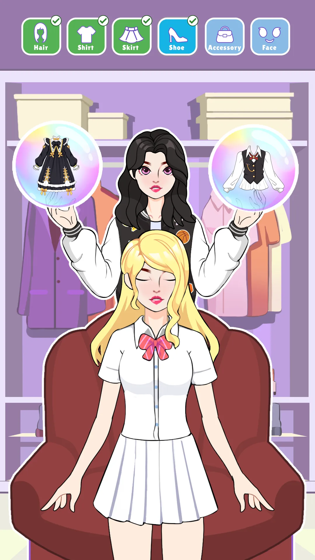 Left or Right: Idol Dress Up | Indus Appstore | Screenshot