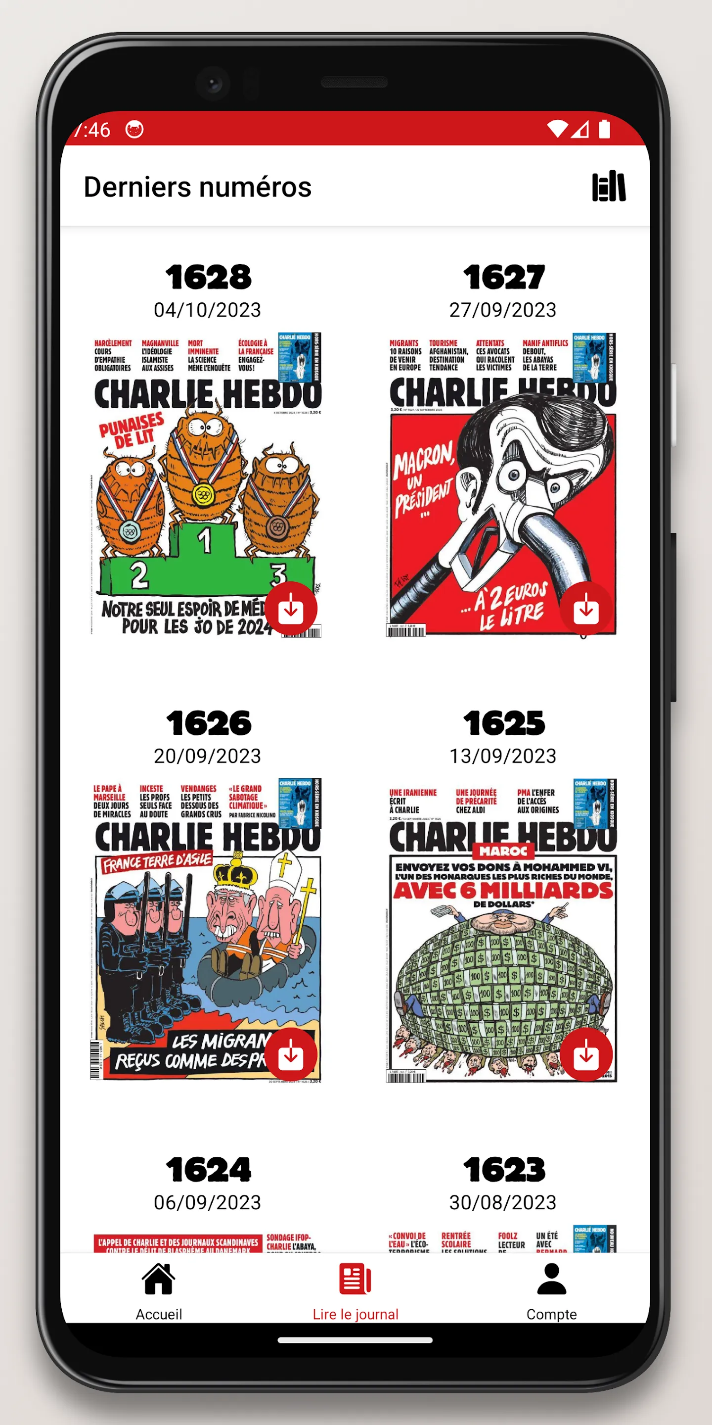 Charlie Hebdo | Indus Appstore | Screenshot